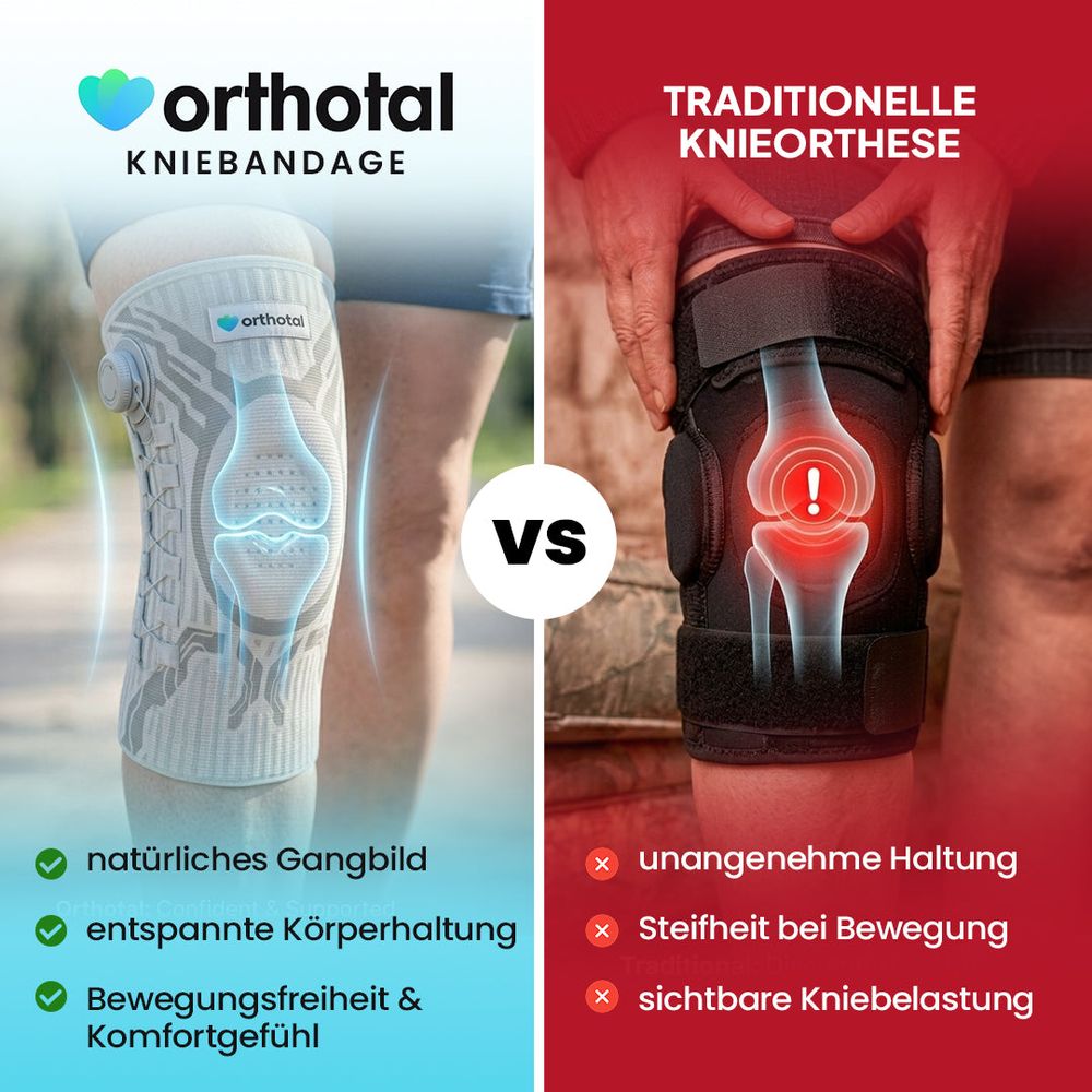 KneeFlex™ - Stützende Komfort-Kniebandage