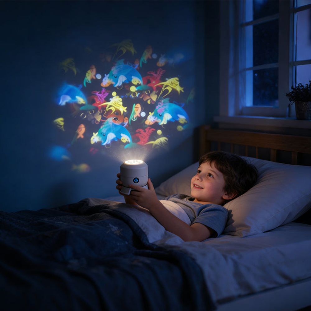 OceanDream™ - Rotierender LED-Sternenhimmel-Projektor