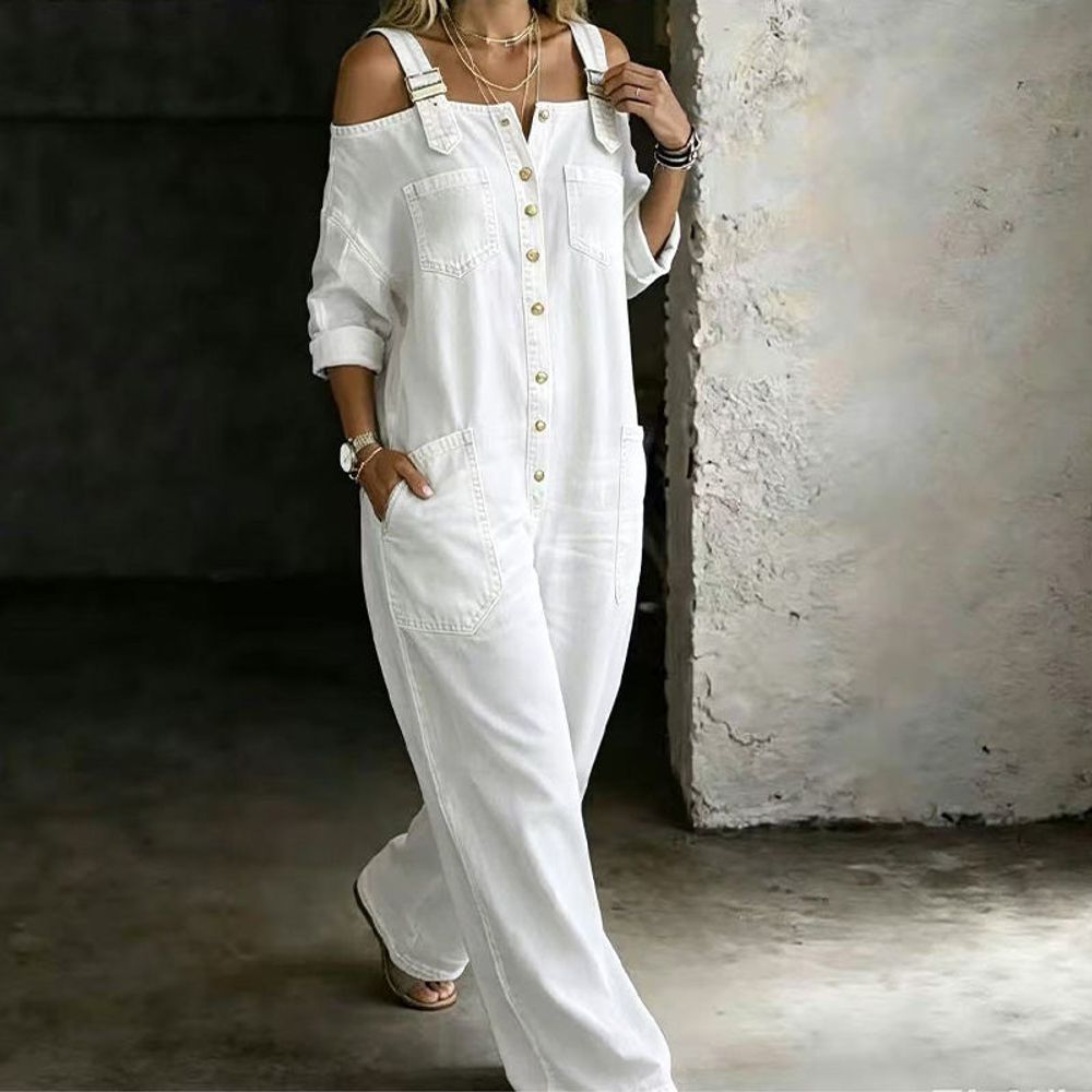 FreeFlow™ - Lässiger Wide-Leg-Overall mit Taschen