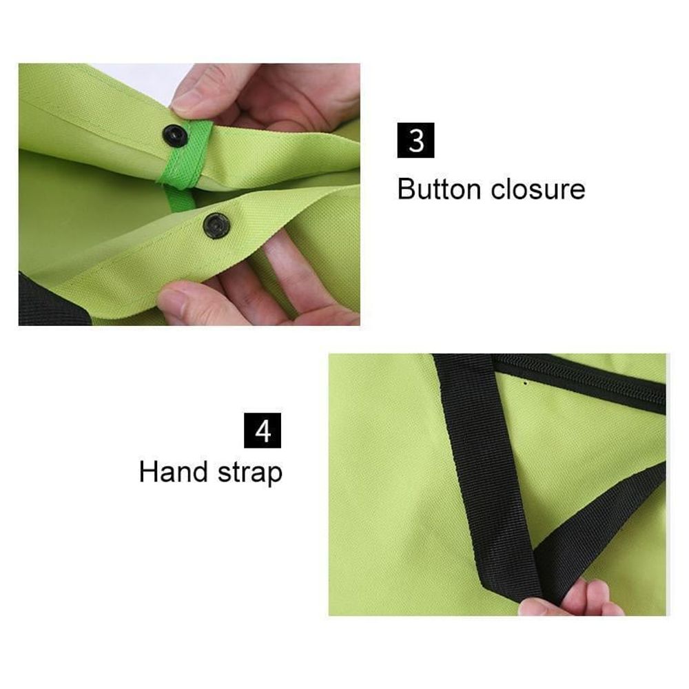 CarryFlex™ - Faltbare Einkaufstasche mit Rollen