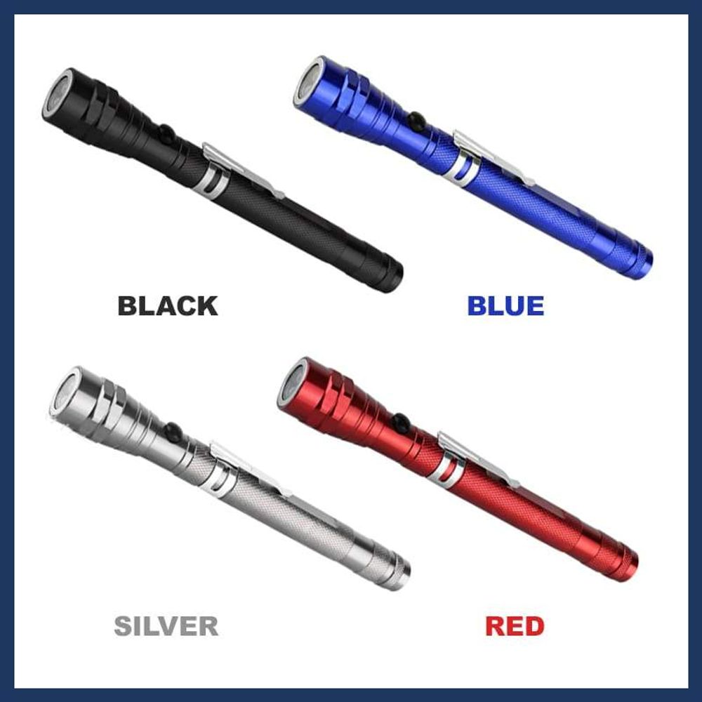 LumiFlex™ - Multifunktionale Magnet-Teleskop-Taschenlampe