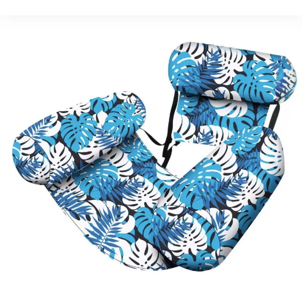 AquaRelax™ - Aufblasbare Pool-Hängematte mit Rückenlehne
