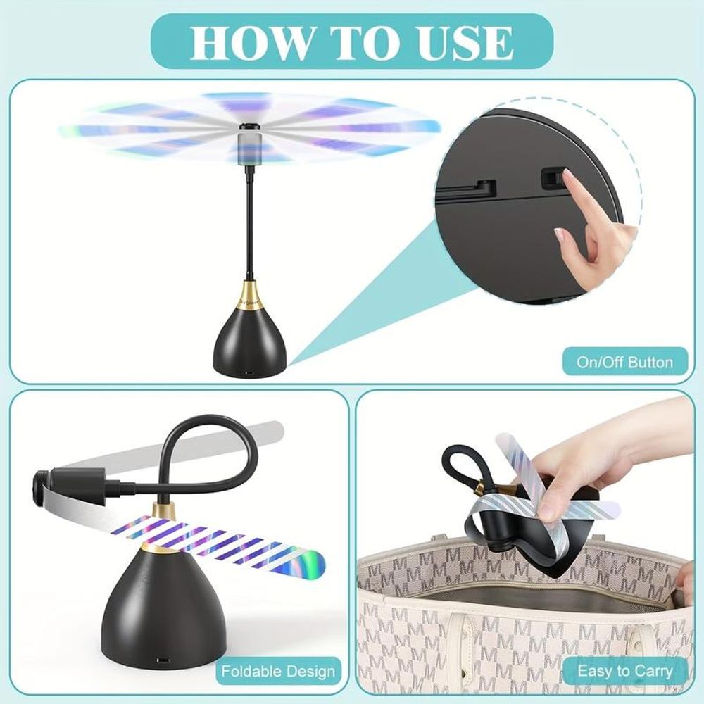 BladeGuard™ - Holografischer Tisch-Fliegenschutz