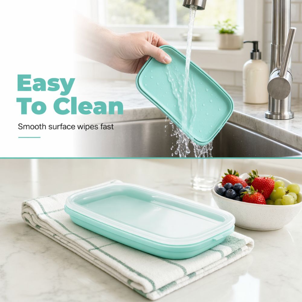 FlexBento™ - Faltbare Silikon-Lunchbox