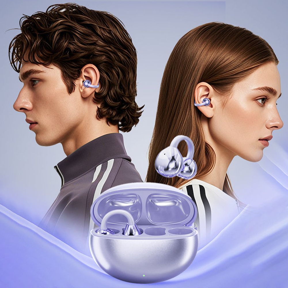AuraClip™ - Open-Ear Bluetooth 5.4 Kopfhörer mit KI-Übersetzung