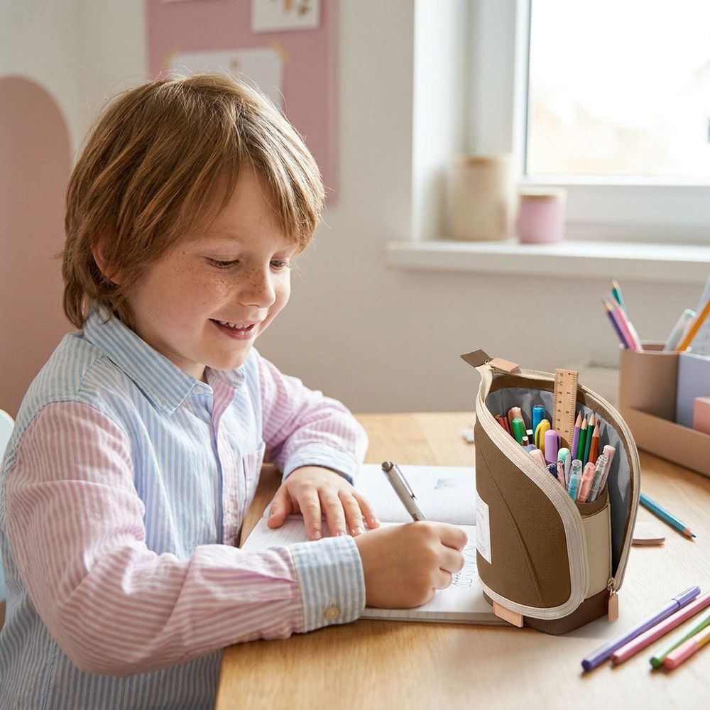 PopOrder™ - 2-in-1 Pop-Up Federmäppchen mit Stiftehalter